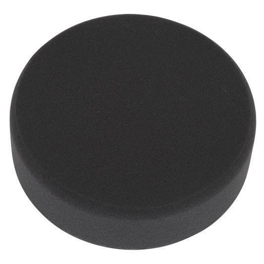 Hook-and-Loop Buffing & Polishing Foam Head 150 x 50mm - Black/Soft
