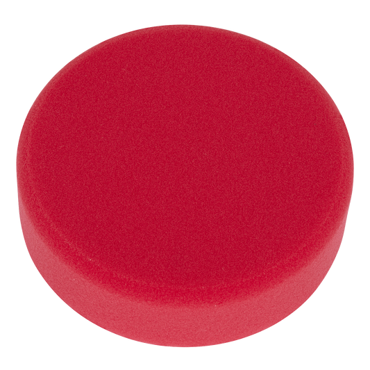 Hook-and-Loop Buffing & Polishing Foam Head 150 x 50mm - Red/Ultra-Soft