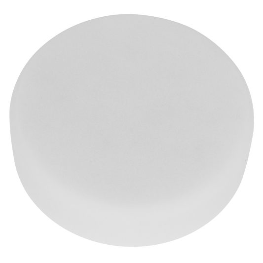 Hook-and-Loop Buffing & Polishing Foam Head 150 x 50mm - White/Dense