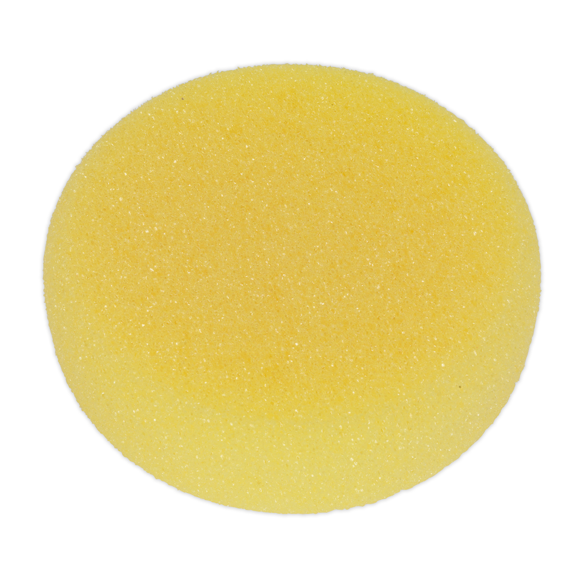 Hook-and-Loop Buffing & Polishing Foam Head 150 x 50mm - Yellow/Coarse