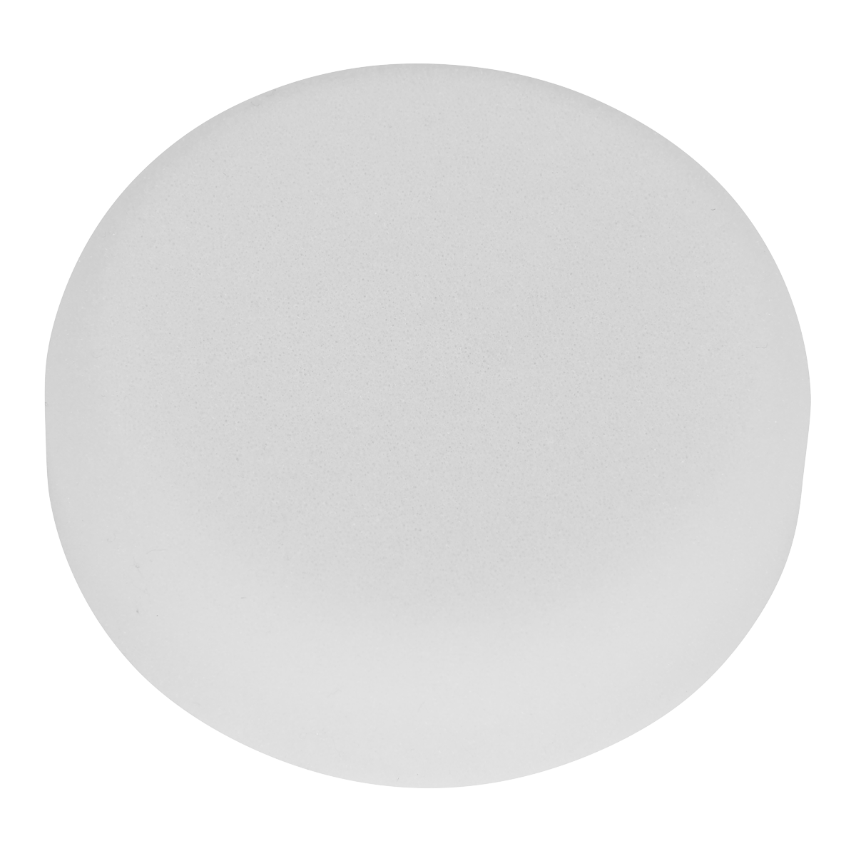 Hook-and-Loop Buffing & Polishing Foam Head 80 x 25mm - White/Dense