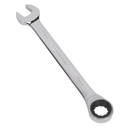 Premier Combination Ratchet Spanner 17mm