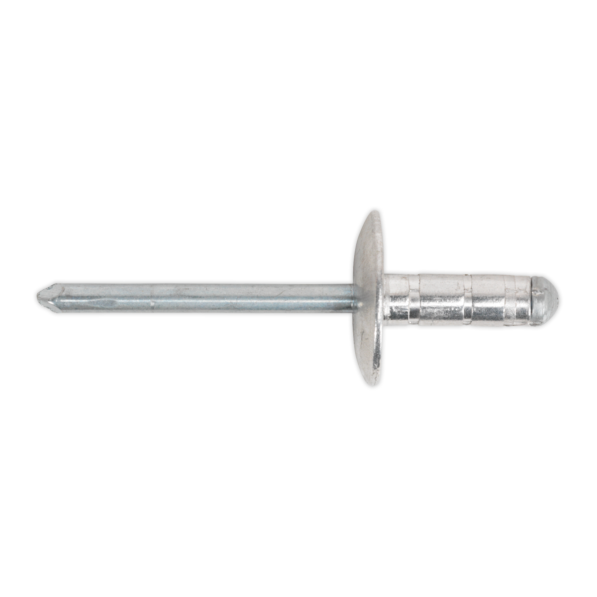 Aluminium Multi-Grip Large Flange Rivet 4.8 x 27mm - Pack of 100