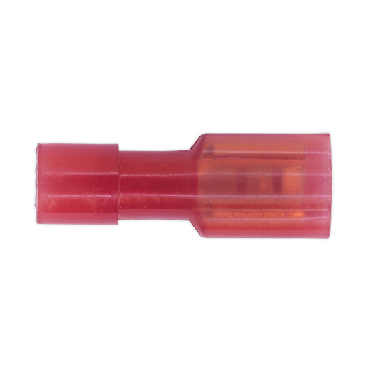 Fully Insulated Female Terminal 4.7mm, Red - Pack of 100