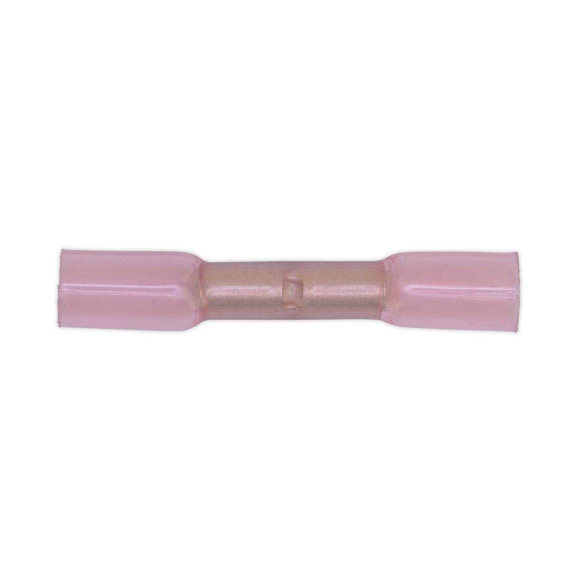Heat Shrink Butt Connector Terminal 4.8mm, Red - Pack of 50