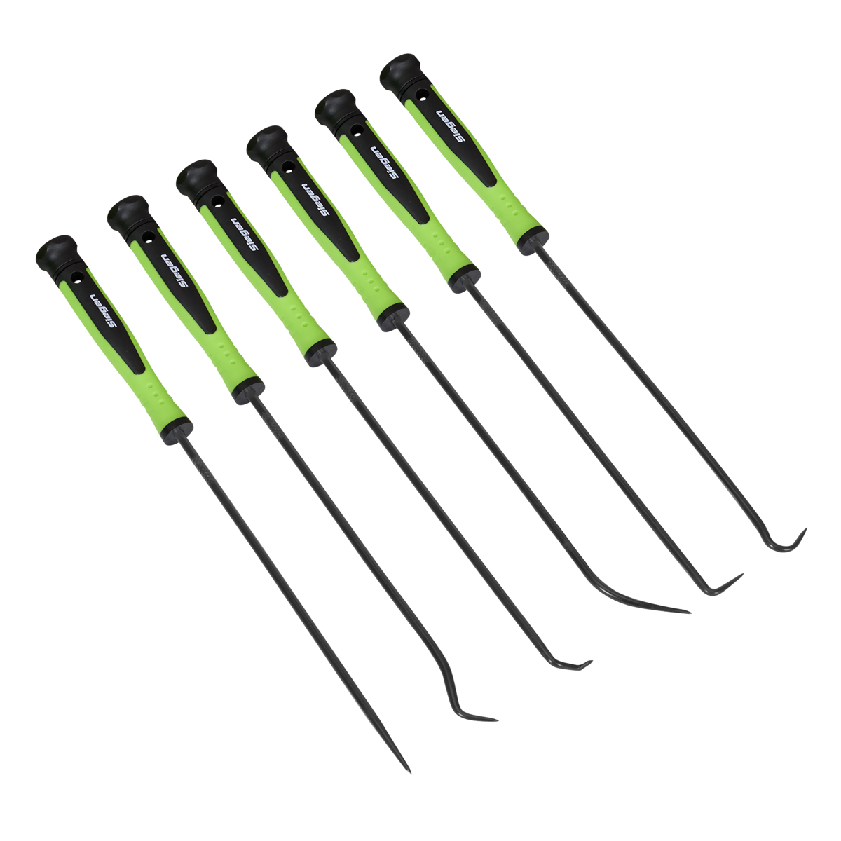 Siegen Pick & Hook Set Extra-Long 6pc
