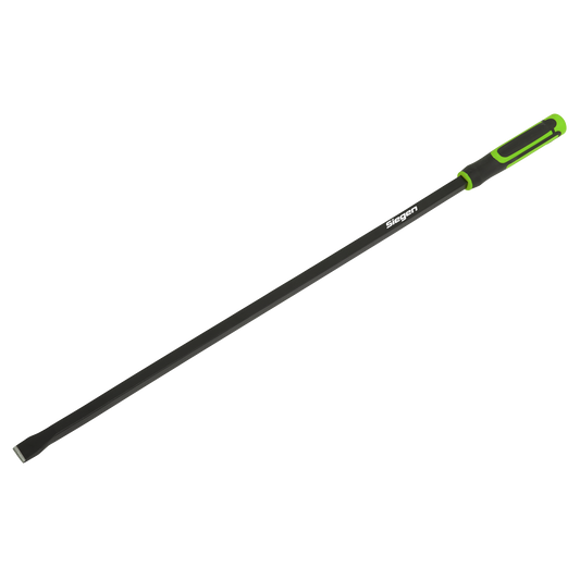 Siegen Heavy-Duty Straight Pry Bar with Hammer Cap 900mm