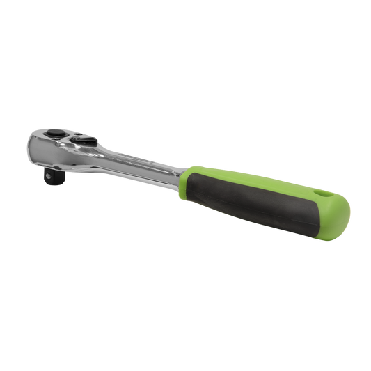 Siegen Pear-Head Ratchet Wrench with Flip Reverse 3/8"Sq Drive
