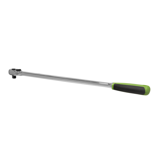 Siegen Extra-Long Pear-Head Ratchet Wrench with Flip Reverse 3/8"Sq Drive