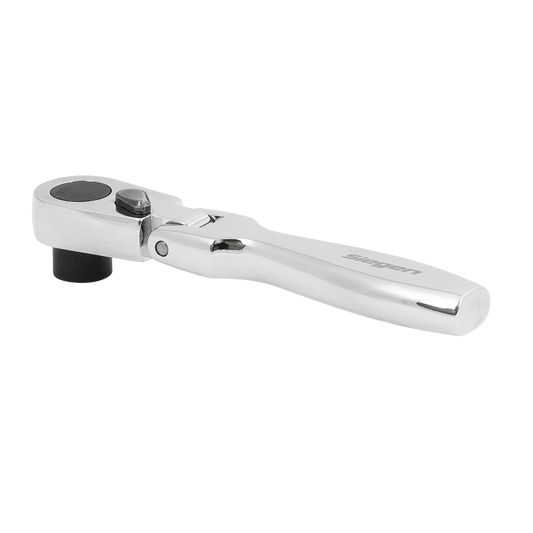 Siegen Micro Flexi-Head Ratchet Bit Driver 1/4"Hex