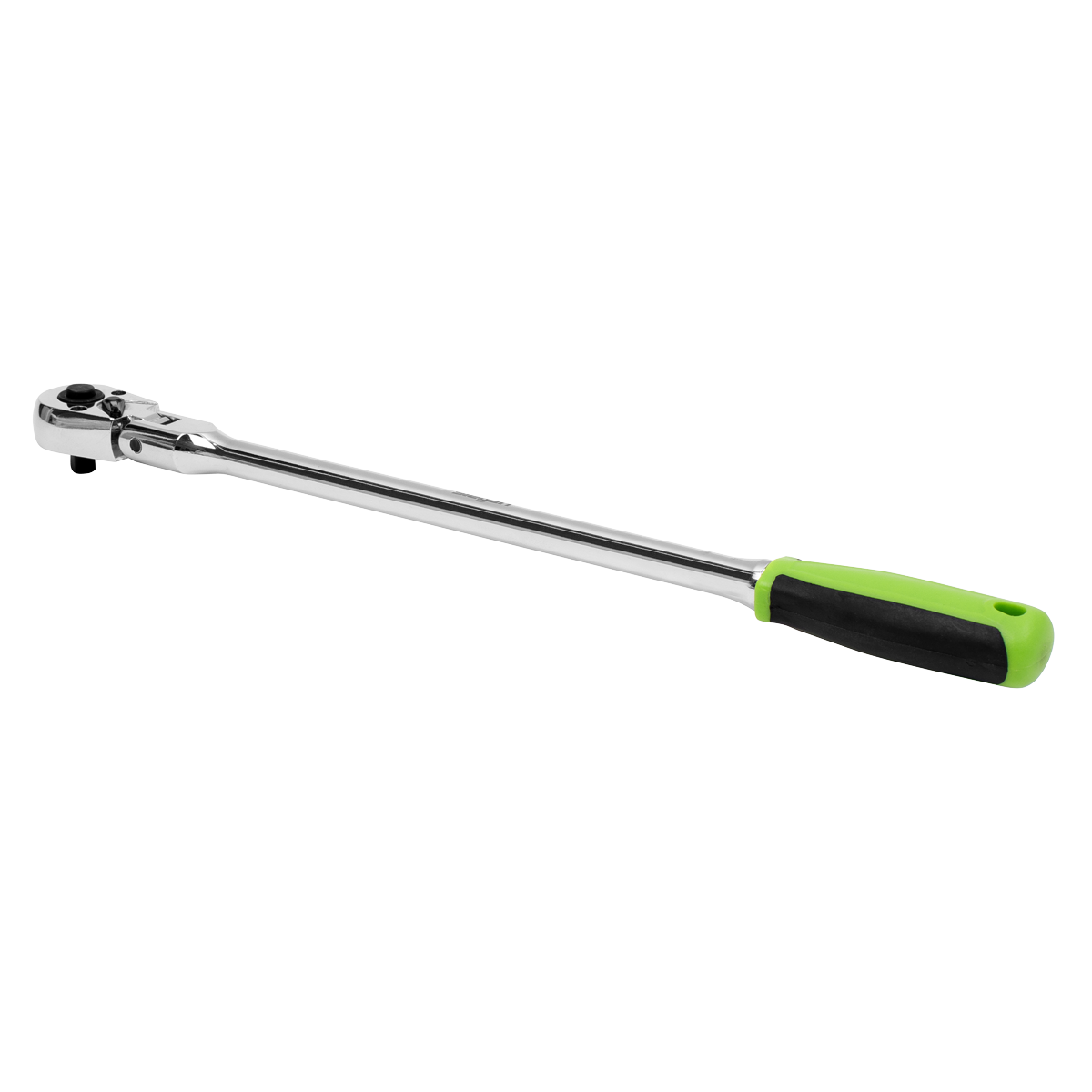 Siegen Extra-Long Flexi-Head Ratchet Wrench with Flip Reverse 1/4"Sq Drive