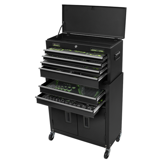 Top Chest & Rollcab Combination 6 Drawer with Tool Kit 247pc