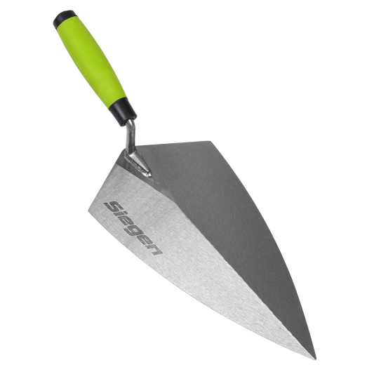Siegen Philadelphia Pattern Brick Trowel with Soft Grip Handle 280mm