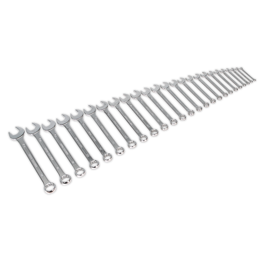 Siegen Jumbo Combination Spanner Set 25pc