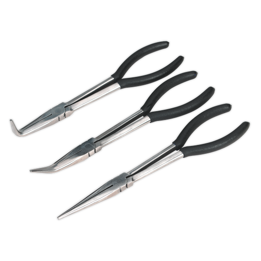 Siegen Needle Nose Pliers Set 275mm 3pc