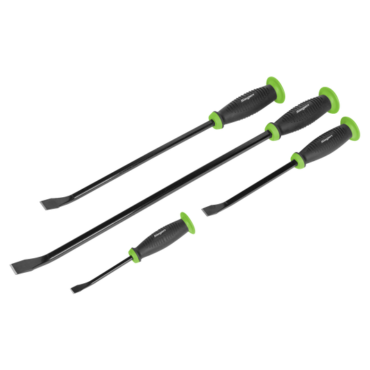 Siegen Pry Bar Set with Hammer Cap 4pc