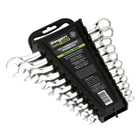 Siegen Combination Spanner Set 6-19mm 11pc