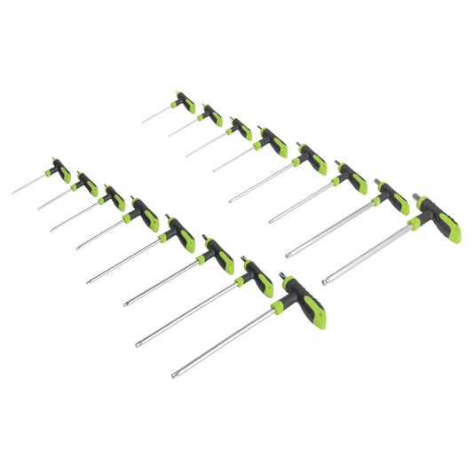 Siegen T-Handle TRX-Star* & Hex Key Set 16pc