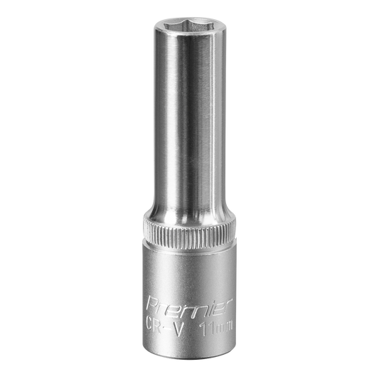 Premier Deep Socket 1/2"Sq Drive 11mm