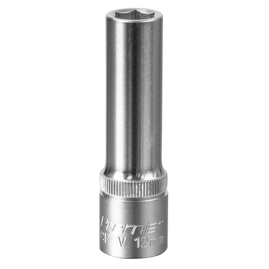 Premier Deep Socket 1/2"Sq Drive 12mm