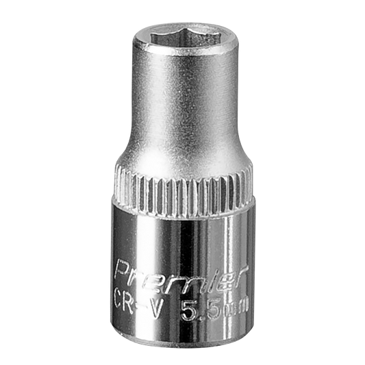 Premier Socket 1/4"Sq Drive 5.5mm