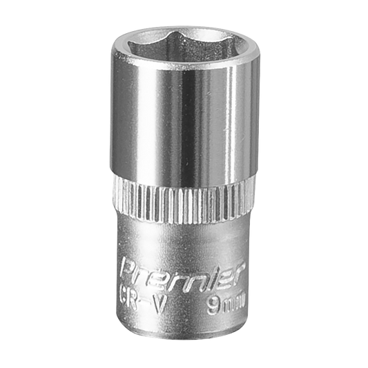 Premier Socket 1/4"Sq Drive 9mm