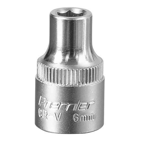 Premier Socket 3/8"Sq Drive 6mm