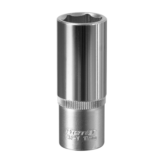 Premier Deep Socket 3/8"Sq Drive 17mm