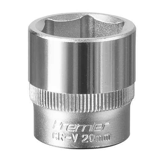 Premier Socket 3/8"Sq Drive 20mm