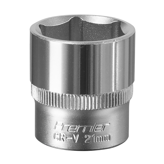 Premier Socket 3/8"Sq Drive 21mm