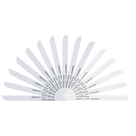 141mm HSS Mixed Air Saw Blades - Pack of 15