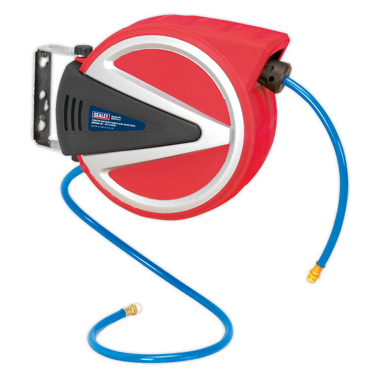 15m Retractable PU Air Hose Reel 8mm ID