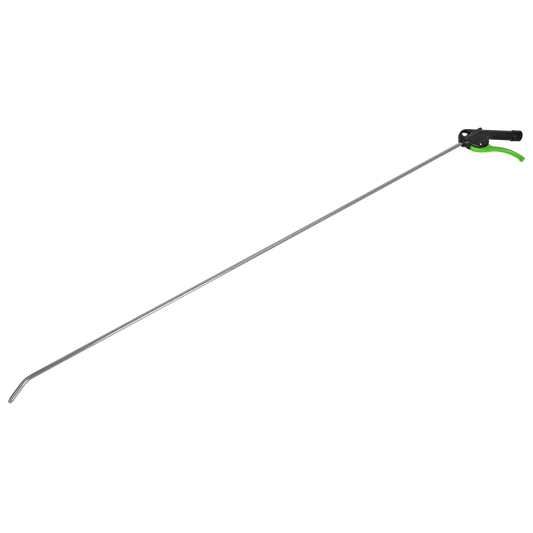 Air Blow Gun with Angled Lance 980 x 8mm 1/4"BSP Air Inlet