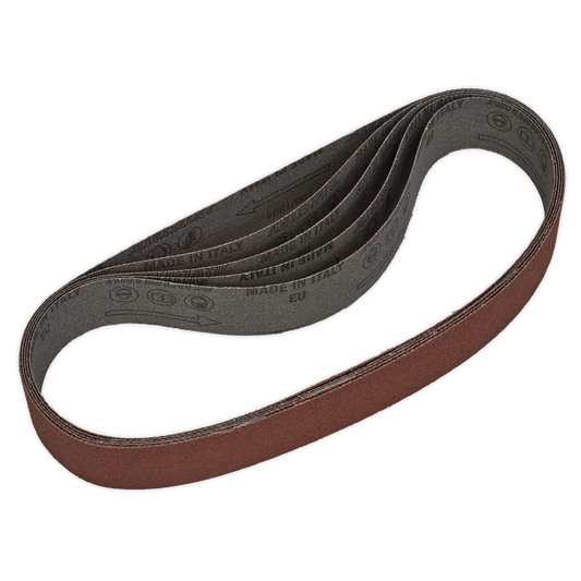 30 x 540mm Sanding Belt 80Grit - Pack of 5