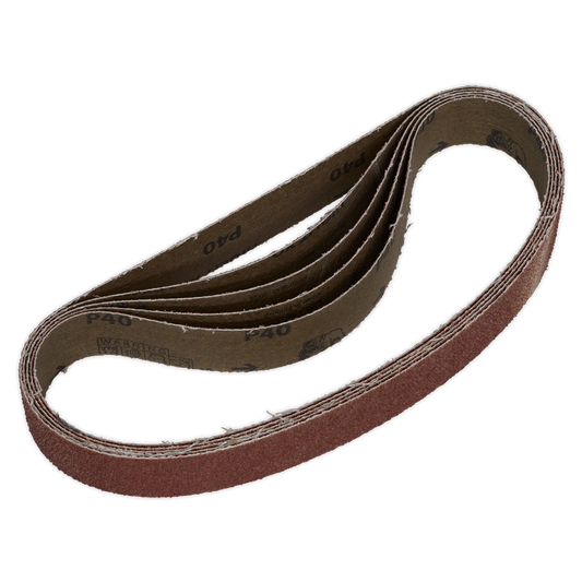 30 x 540mm Sanding Belt 40Grit - Pack of 5