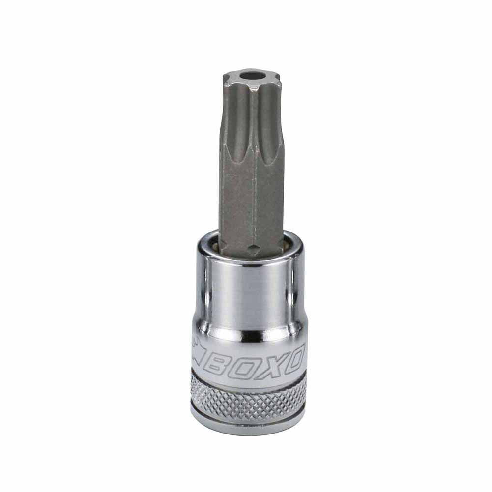 BOXO 3/8" Tamperproof Torx Bit Sockets - Sizes TP10 to TP50