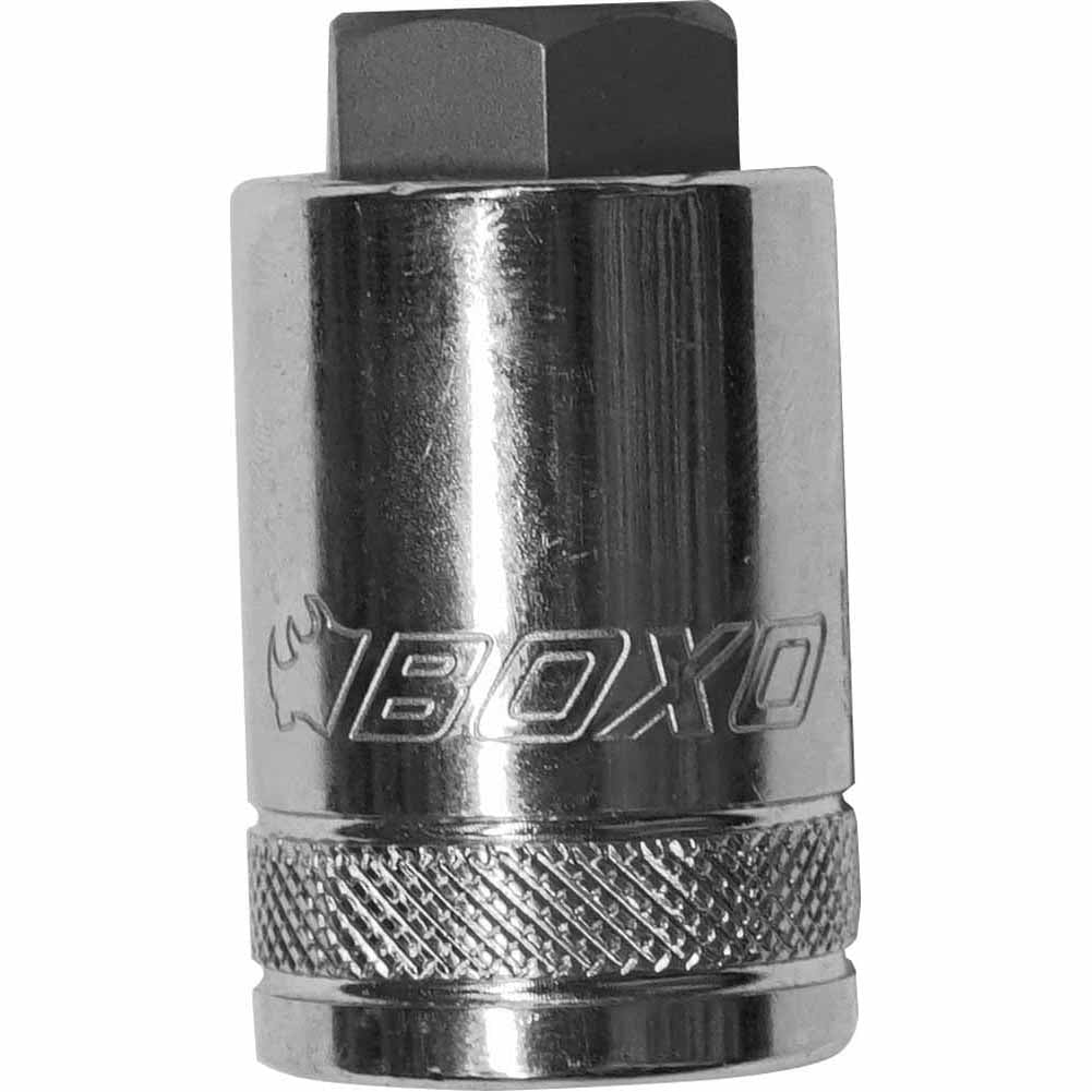 BOXO 1/2" Super Stubby Hex Bit Sockets - Sizes H5 to H19