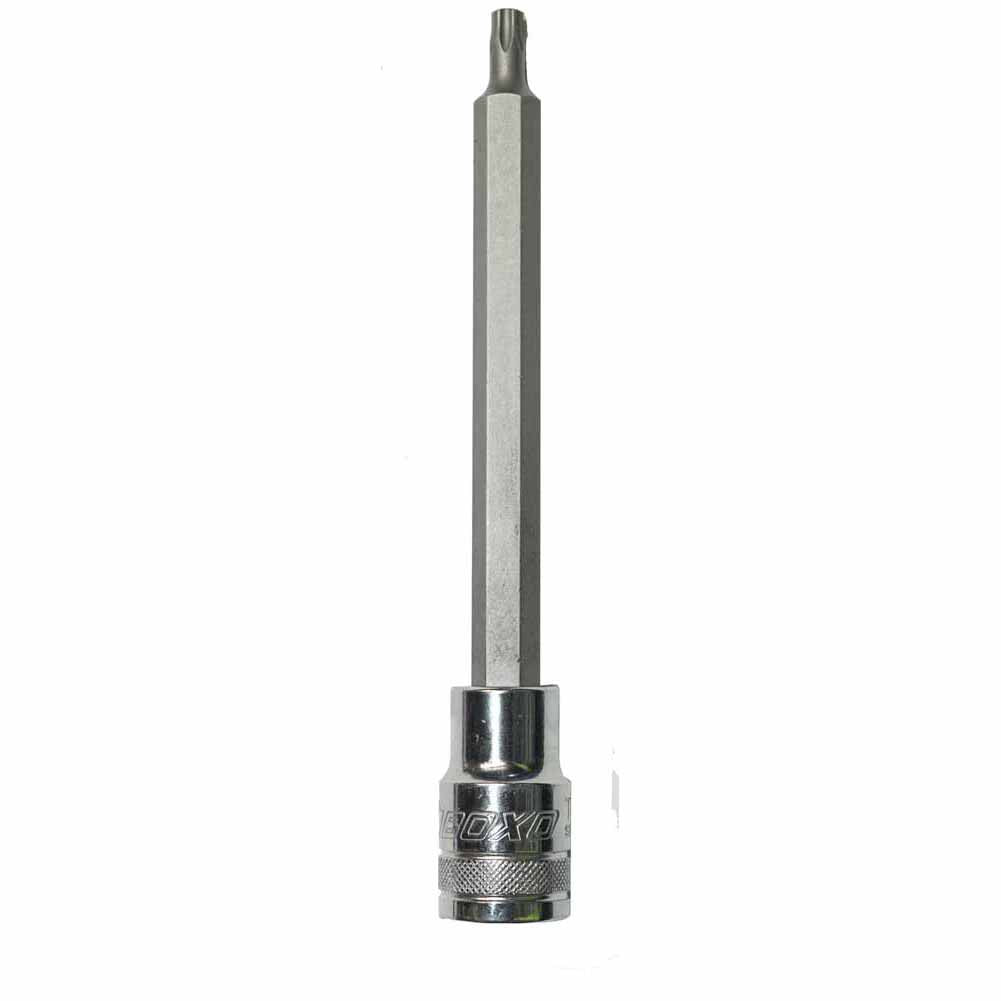 BOXO 1/2" Long Torx Bit Sockets - Sizes T20 to T100