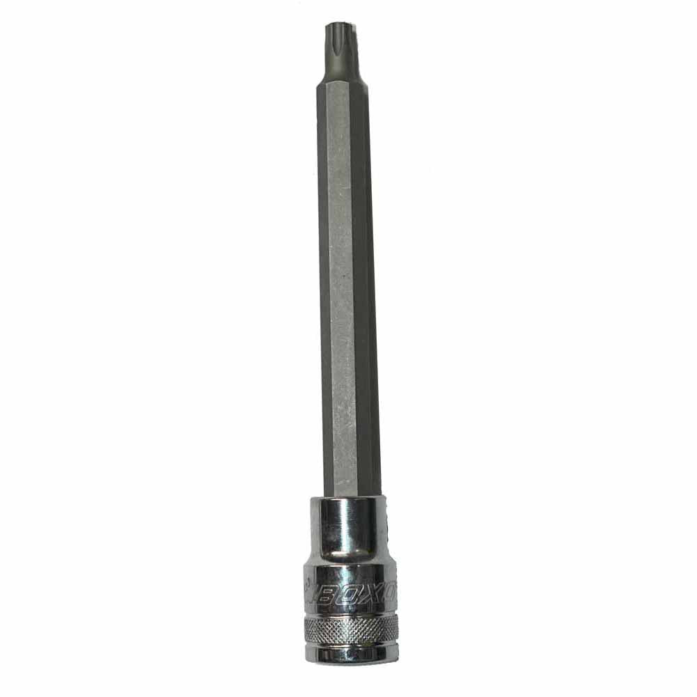 BOXO 1/2" Long Torx Bit Sockets - Sizes T20 to T100