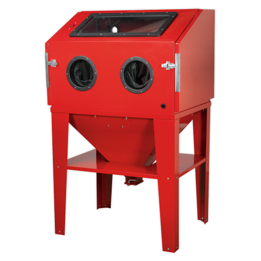 Shot Blasting Double Access Cabinet 960 x 720 x 1500mm