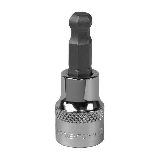 Premier Ball-End Hex Socket Bit 3/8"Sq Drive 8mm