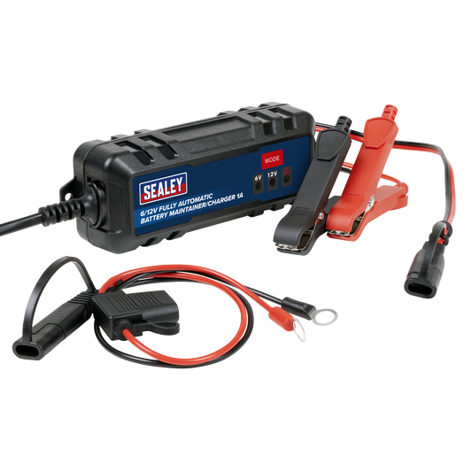 6/12V Fully Automatic Battery Maintainer/Charger 1A