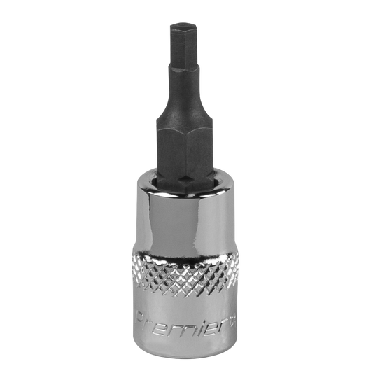 Premier Hex Socket Bit 1/4"Sq Drive 3mm