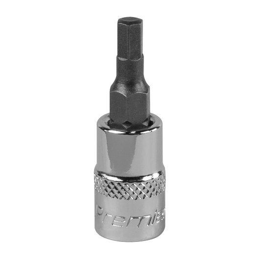 Premier Hex Socket Bit 1/4"Sq Drive 4mm