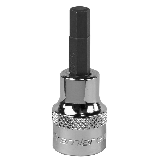 Premier Hex Socket Bit 3/8"Sq Drive 6mm