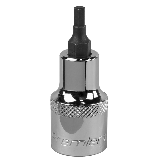 Premier Hex Socket Bit 1/2"Sq Drive 4mm