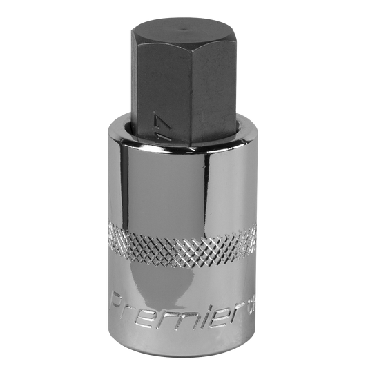 Premier Hex Socket Bit 1/2"Sq Drive 17mm