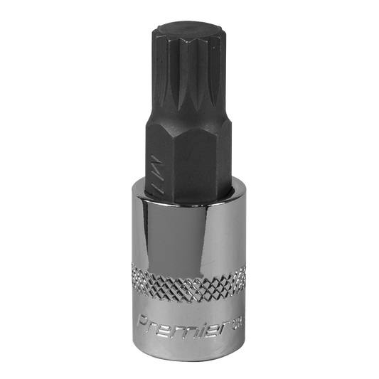 Premier Spline Socket Bit 3/8"Sq Drive M12