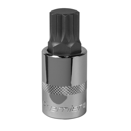 Premier Spline Socket Bit 1/2"Sq Drive M18