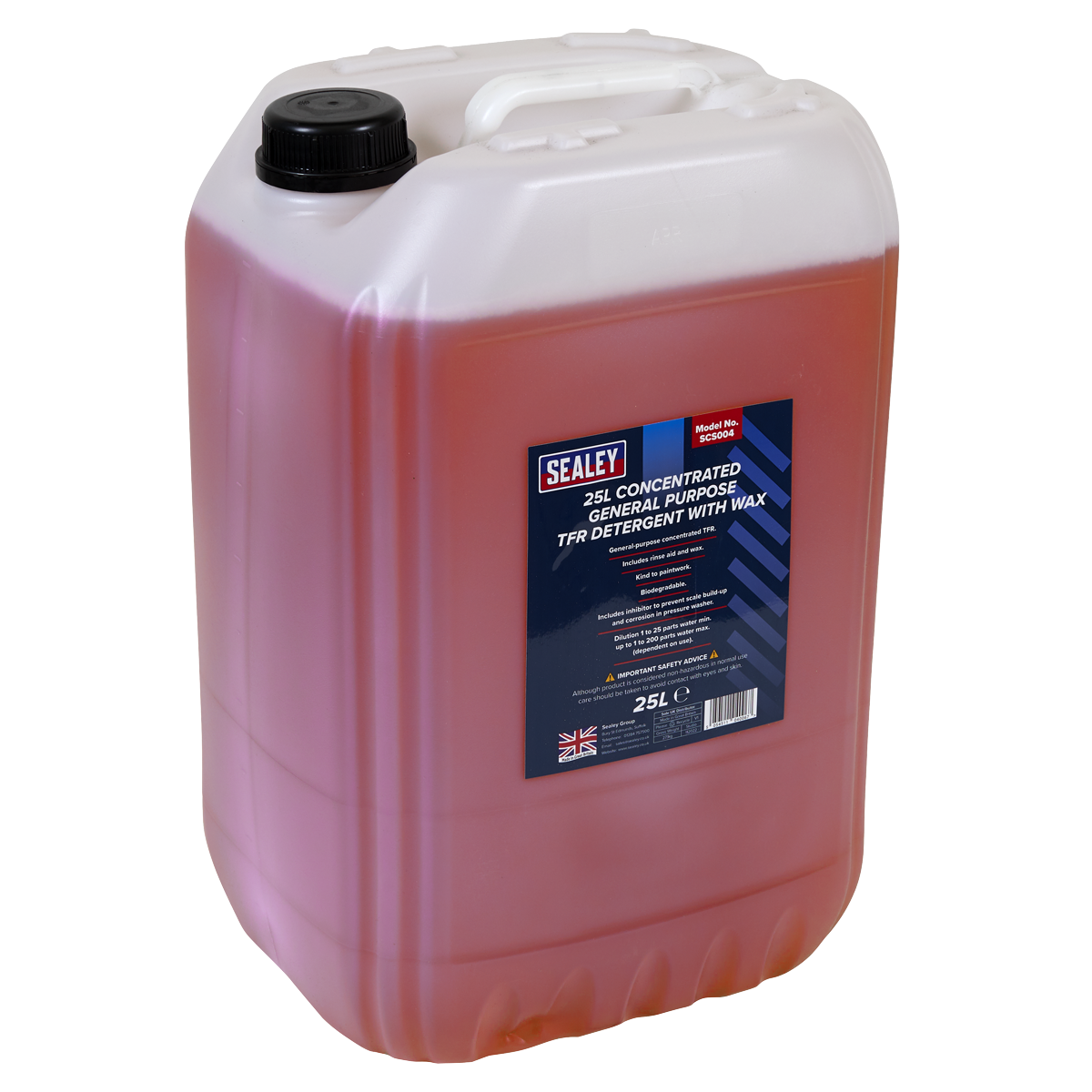 Concentrated General-Purpose TFR Detergent with Wax 25L